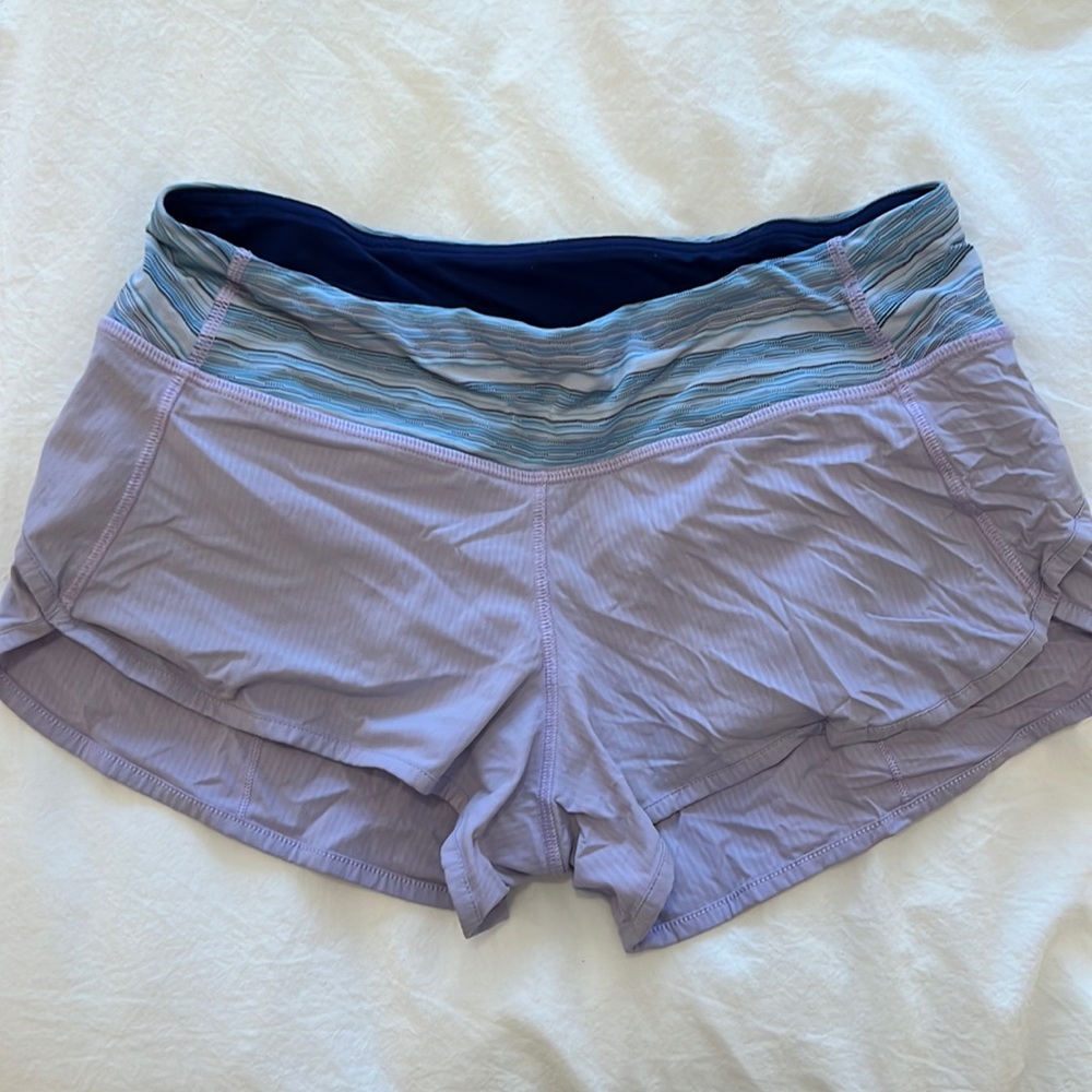 Lavender Lululemon shorts